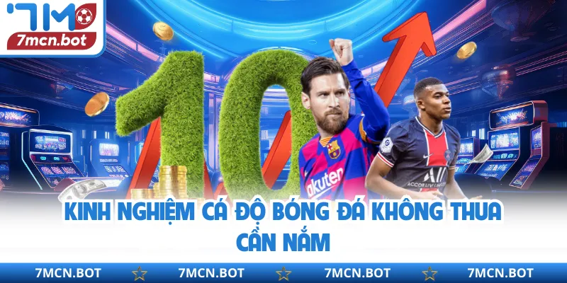 Kinh nghiệm cá độ bóng đá không thua cần nắm 